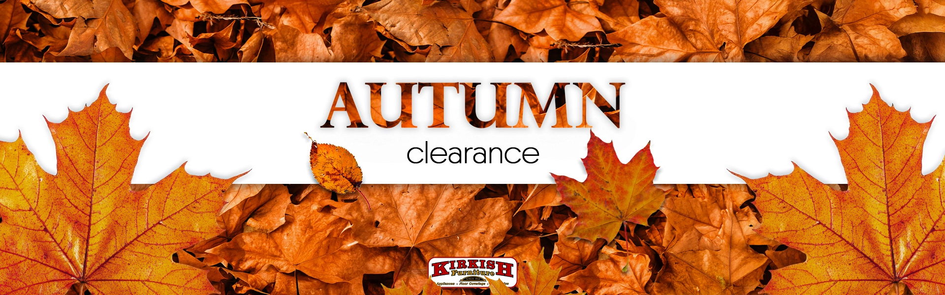 AUTUMN CLEARANCE